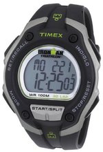 Timex T5K412 Ironman Traditional 30-Lap Oversize Black Resin Strap