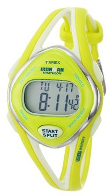 Timex T5K656 Ironman Sleek 50-Lap Lime Resin Strap