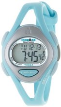 Timex T5K7019J Ironman Sleek 50-Lap Pastels Mid-Size Mint Resin Strap