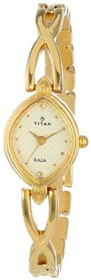 Titan 2250YM08 Raga Jewelry Inspired Gold-Tone