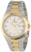 Titan 9381BM01 Octane Fueled Stainless Steel Date Function and Luminous Hands and Markers