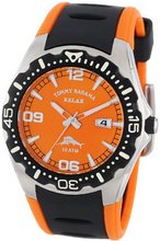 Tommy Bahama RELAX RLX1154 Reef Guard Diving Bezel Orange Dial Polyurethane