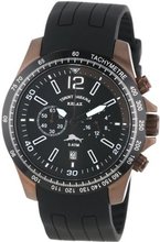 Tommy Bahama RELAX RLX1184 Banana Pilot Black Dial Brown Accents Chronograph