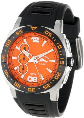 Tommy Bahama RELAX RLX1190 Wave Jumper Round Orange Dial