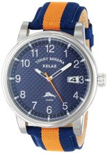 Tommy Bahama RELAX RLX1211 Beach Cruiser Round Field Case Blue Dial Strap