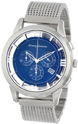 Tommy Bahama Swiss TB3047 Grenada Blue Transparent Dial Chronograph