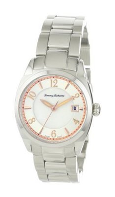 Tommy Bahama Swiss TB4041 Cubanito Classic Diver Case with Mother of Pearl Dial