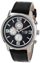 Tommy Hilfiger 1710335 Casual Sport Multi-Eye and Black Dial