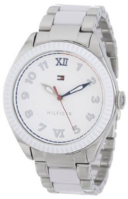 Tommy Hilfiger 1781342 Casual Sport White Coin Edge Bezel