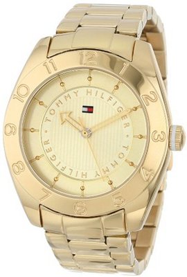 Tommy Hilfiger 1781357 Cool Sport Gold-Plated Numbered Bezel