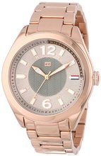 Tommy Hilfiger 1781369 Casual Sport Grey Dial Rose Gold Bracelet