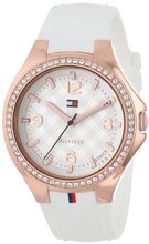 Tommy Hilfiger 1781374 Sport Luxury Rose Gold Swarovski Crystal Set Bezel