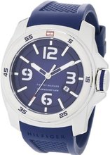 Tommy Hilfiger 1790771 Sport Blue Double Layer Dial on Blue Silicon Strap