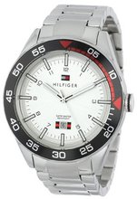 Tommy Hilfiger 1790980 Cool Sport Aluminum Bezel and Silver Sunray Dial