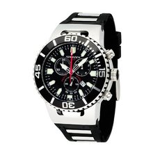 Torgoen Analog Quartz with Black Dial and Rubber Strap - T24301