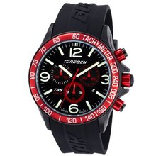 Torgoen Pilot T35 Series T35304 45.5mm Ion Plated Stainless Steel Case Black Polyurethane Mineral