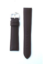 20mm Classic Brown Italian Calfskin Leather band with S/S Buckle.