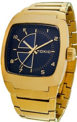 Toxic Fission TX30005-H with Gold Stainless Steel Band