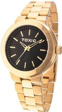 Toxic Spin TX60285-M with Gold Stainless Steel Band
