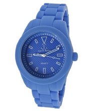 Velvety Blue Dial Blue Silicone