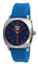 Trax TR5008-OBL Shelley Blue Dail Blue Rubber Strap