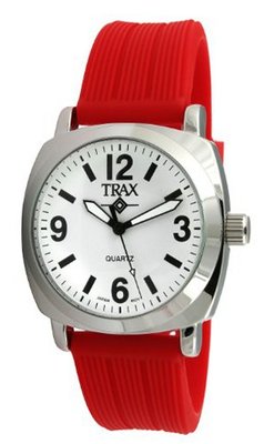 Trax TR5008WR Shelley White Dail Red Strap