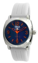 TraxTR5008-OW Shelley Blue Dail White Rubber Strap