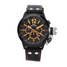 TW Steel CE1029 CEO Canteen Black Leather Chronograph Dial