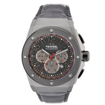 TW Steel CE4001 Quartz Grey Chronograph Dial Stainless Steel Case