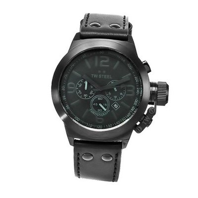 TW Steel TW843 Canteen All Black Chronograph