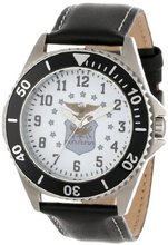 U.S. Air Force W000520 Honor Stainless Steel Leather Strap