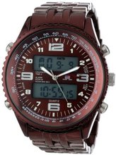 U.S. Polo Assn. Classic US8461 Analog-Digital Brown Dial Brown Plated Bracelet