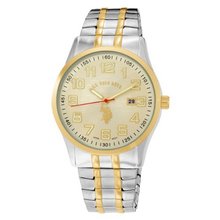 U.S. Polo Assn. Classic USC80053 Two-Tone Analogue Gold Dial Expansion
