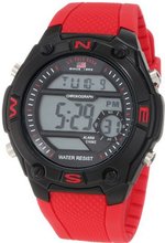 U.S. Polo Assn. Sport US9213 Red Silicone Digital