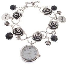 Louifrey Quartz Ring a Ring a Roses With Love Beads Bracelet