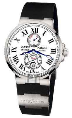 Ulysse Nardin Maxi Marine Chronometer White Dial 263-67-3-40