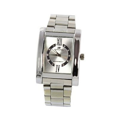 Fortune 'Louis' WAT0961MSVR-O Exclusive Brushed Stainless Steel Silver Face  for Gift, Apparel