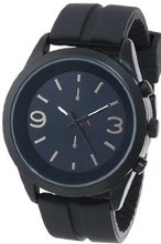 UNLISTED WATCHES UL5007 City Streets Grey Case and Dial Black Strap Analog