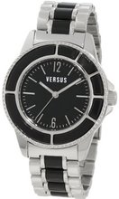 Versus by Versace AL13LBQ809A999 Tokyo Black Dial Stainless Steel Bracelet