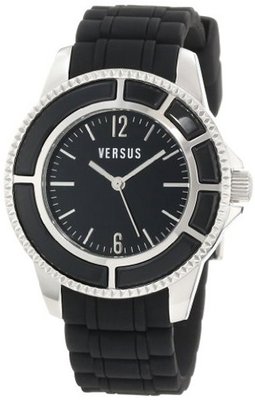 Versus by Versace AL13SBQ809A009 Tokyo Black Dial Rubber