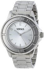 Versus by Versace SGM010013 Tokyo Stainless Steel Silver Sunray Dial Luminous Hands