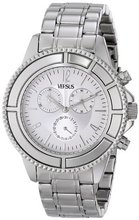 Versus by Versace SGN010013 Tokyo Stainless Steel Luminous Hands Chronograph Date