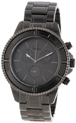 Versus by Versace SGN040013 Tokyo Stainless Steel Luminous Hands Chronograph Date