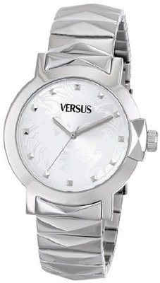 Versus by Versace SGP020013 Byzantium Analog Display Japanese Quartz Silver