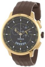 Versus by Versace SGV060013 Manhattan Gold Ion-Plated Stainless Steel Chronograph Tachymeter Date