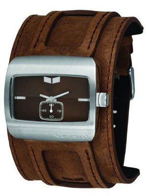 Vestal SN033 Saint Distressed Brown Leather Cuff