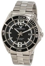 Viceroy 40353-55 Black Dial Stainless Steel Date