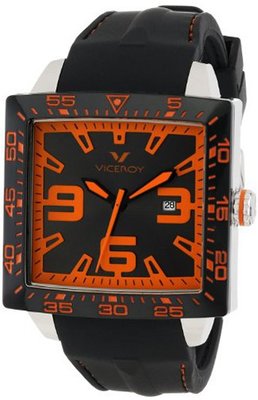 Viceroy 432099-45 Orange/Black Square Rubber