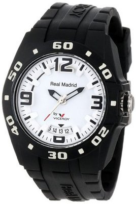 Viceroy 432834-55 Real Madrid Sports Black Rubber Date