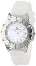 Viceroy 46670-05 Vimar12 Round Stainless Steel White Dial Crystals